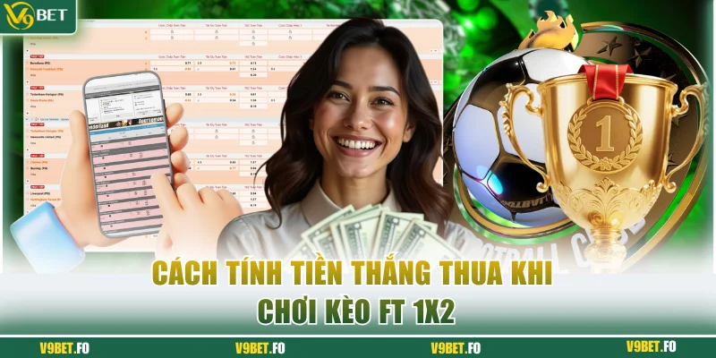 Cách tính tiền thắng thua khi chơi kèo Ft 1x2