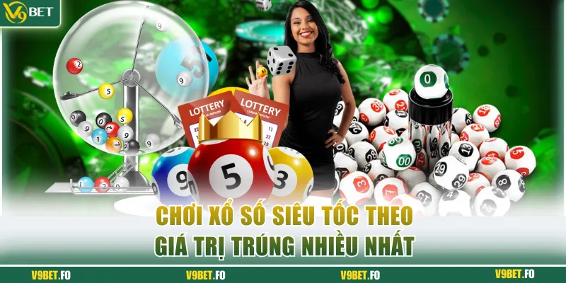 Chơi XS siêu tốc theo giá trị trúng nhiều nhất