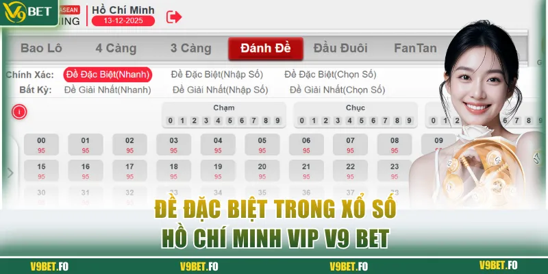 Đề đặc biệt trong Hồ Chí Minh VIP V9 bet