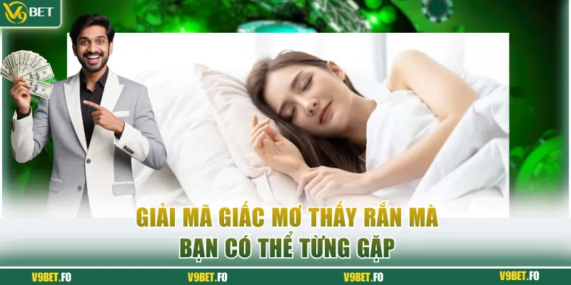 Giải mã giấc mơ thấy rắn mà bạn có thể từng gặp