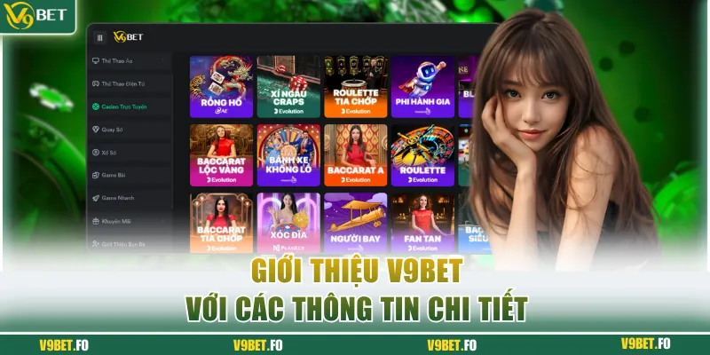 Giới thiệu V9bet với các thông tin chi tiết tổng quan